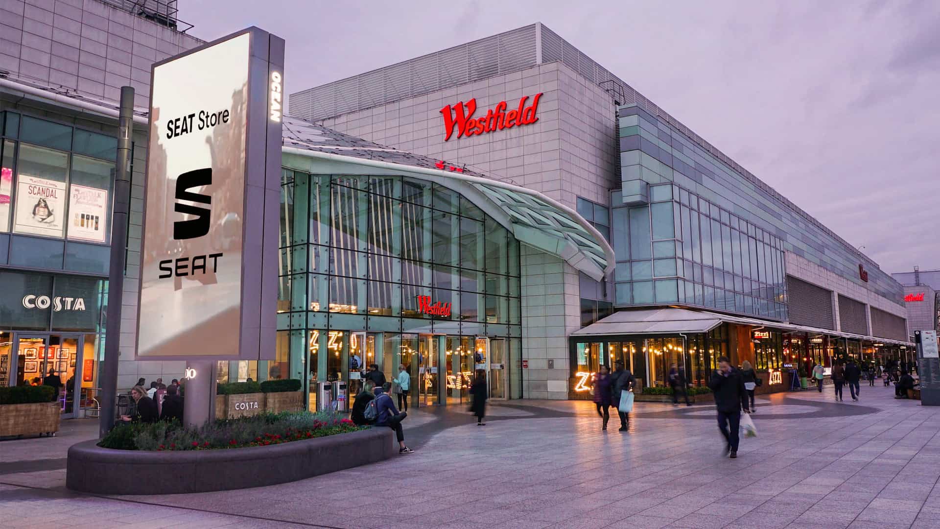 shopping centre westfield white city