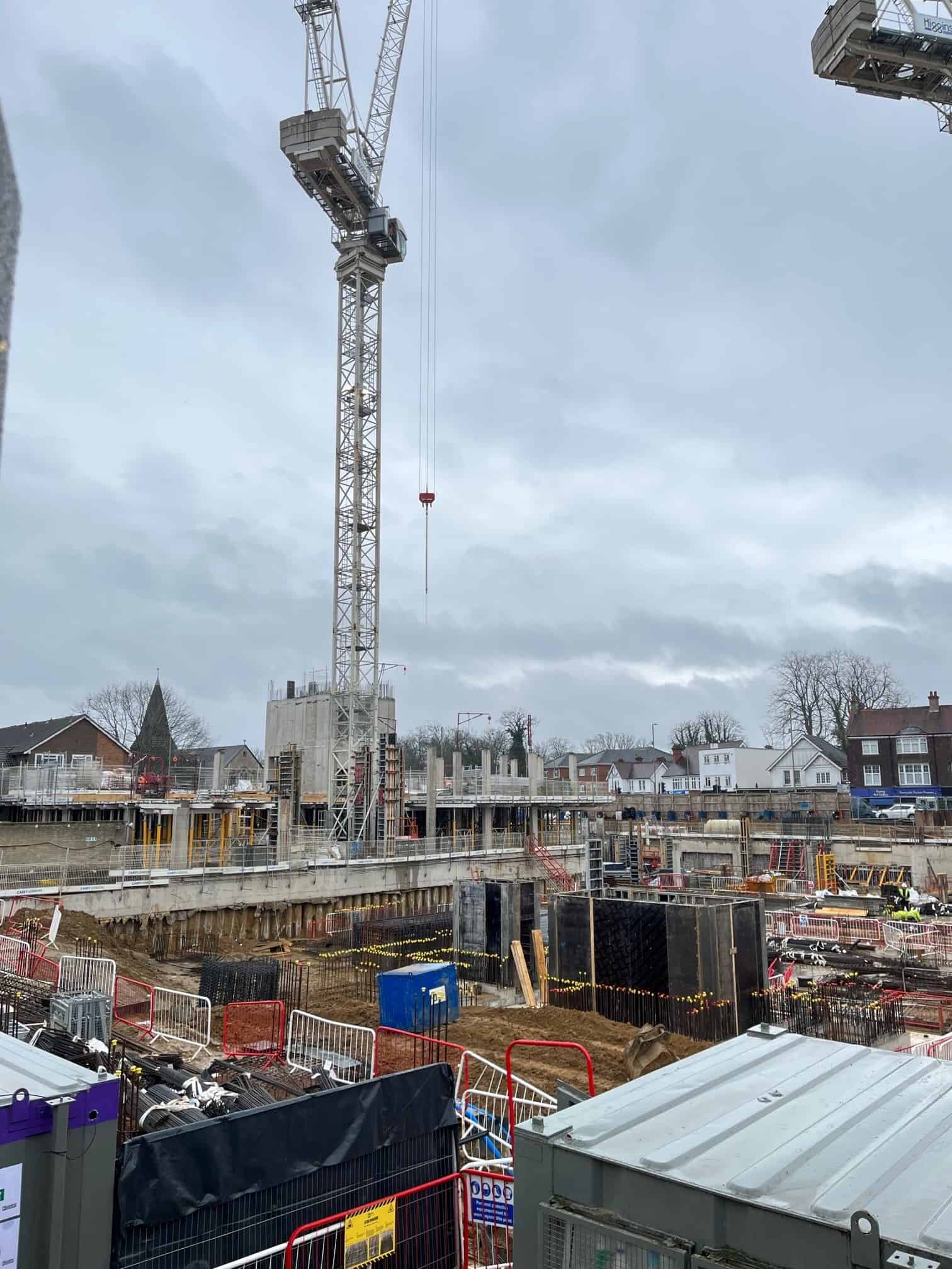 Byfleet construction