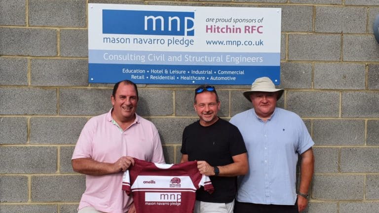 MNP Renewing Hitchin Rugby Club Sponsorship