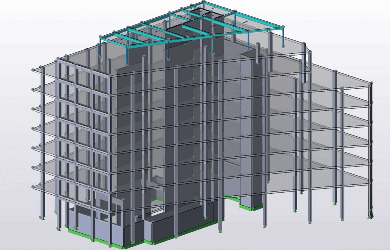 Rc Frame Structural Model