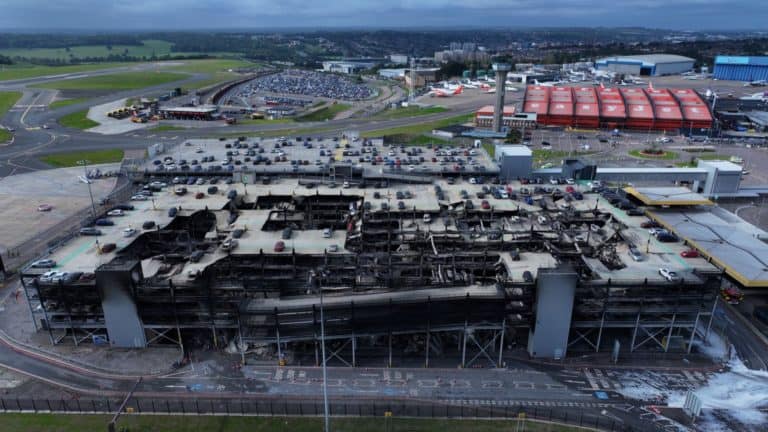 Luton Airport car park