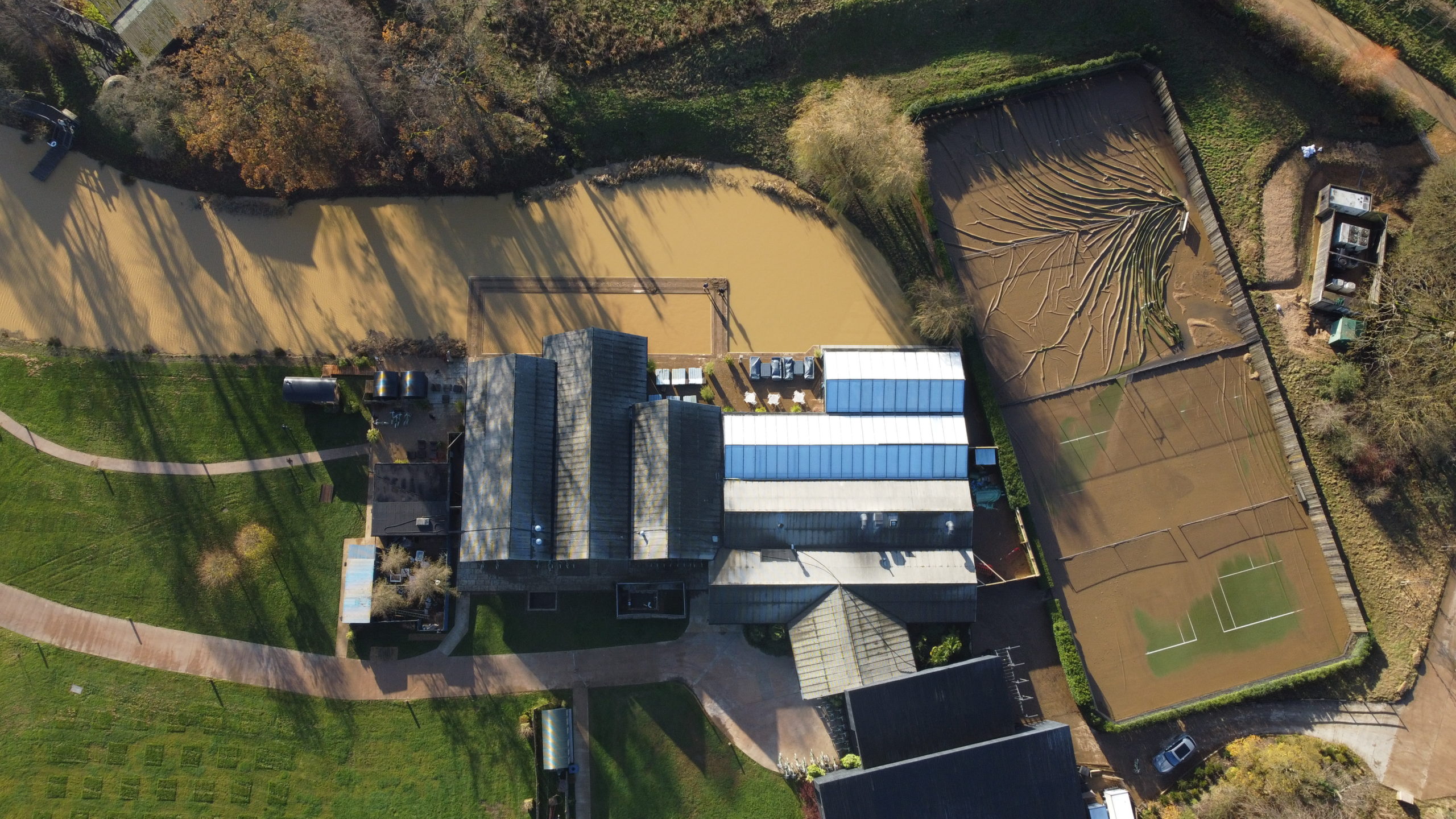 Soho Farmhouse - Flooding