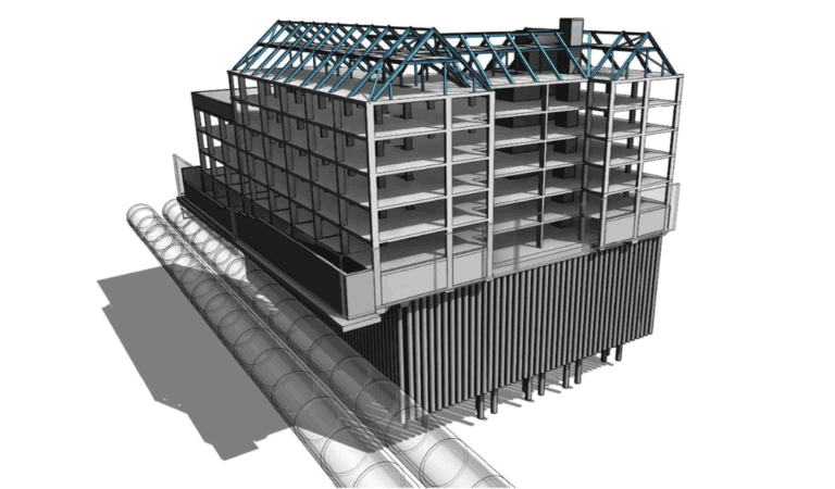 Watford Way structure