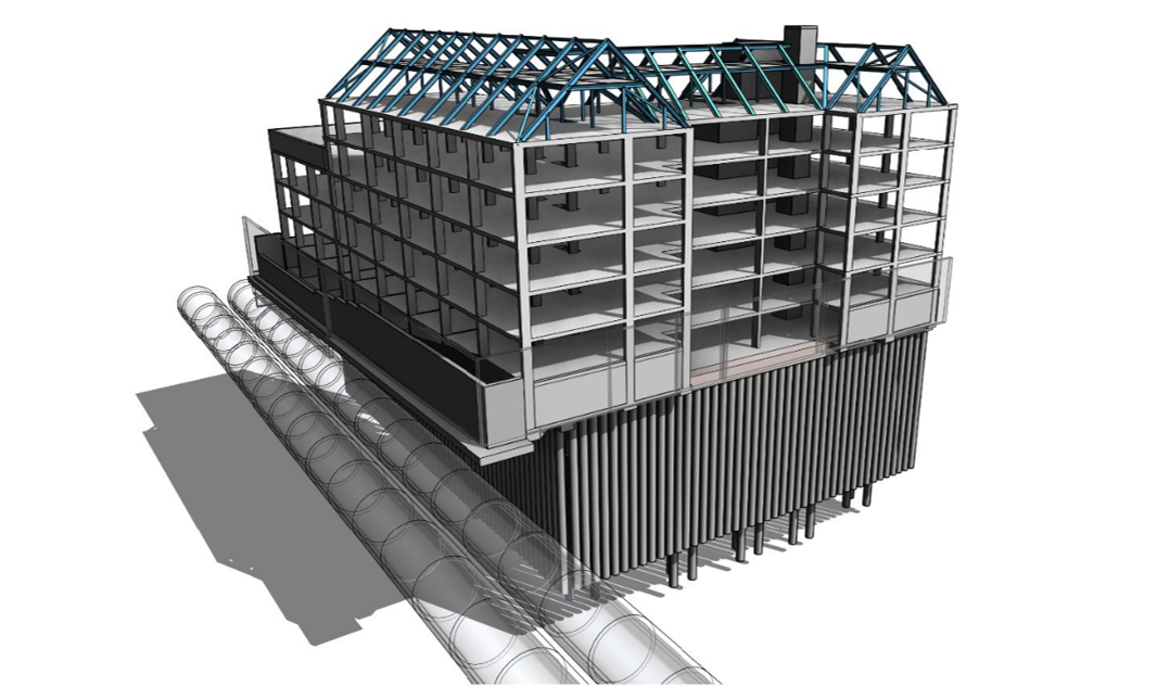 Watford Way structure